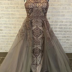 Size 0/2 designer evening gown, Jovani Couture